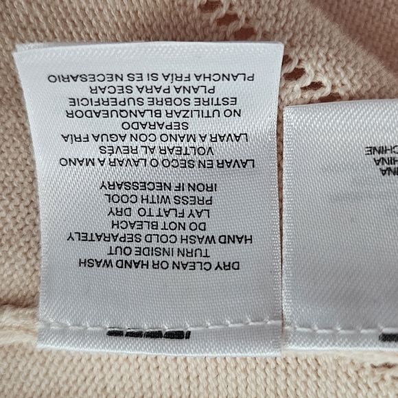 Anne Klein. Women's Open Front Cardigan. Light Pale Pink. Size 2X. NWT. - Picture 9 of 9